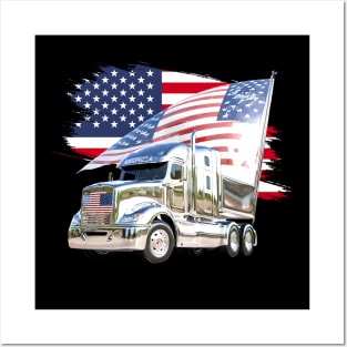 America Truck Posters and Art